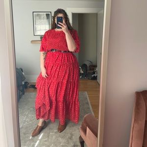 ASOS Tiered maxi dress